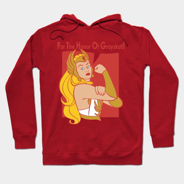 She-Ra the Riveter Hoodie by Bellalyse